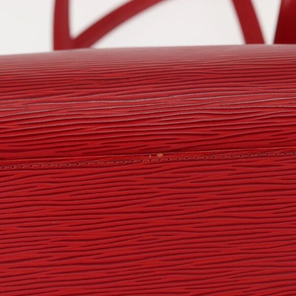 LOUIS VUITTON Epi Duplex Tote Bag Red M52427 LV Auth - Picture 6 of 16